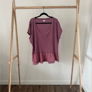 Kimchi Blue Mauve slouchy Top